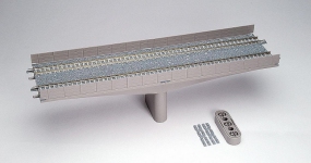 Tomytec X032267 - 1:150 - Betonbrücke in Viaduktbettung, zweigleisig
